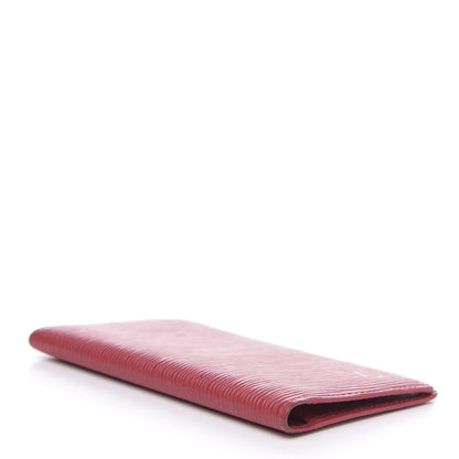 Louis Vuitton Epi Checkbook Organizer Wallet Rouge 4 of 9