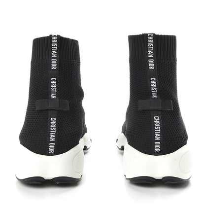 Christian Dior Technical Canvas Fusion High Top Sneakers 36.5 Black 6 of 10