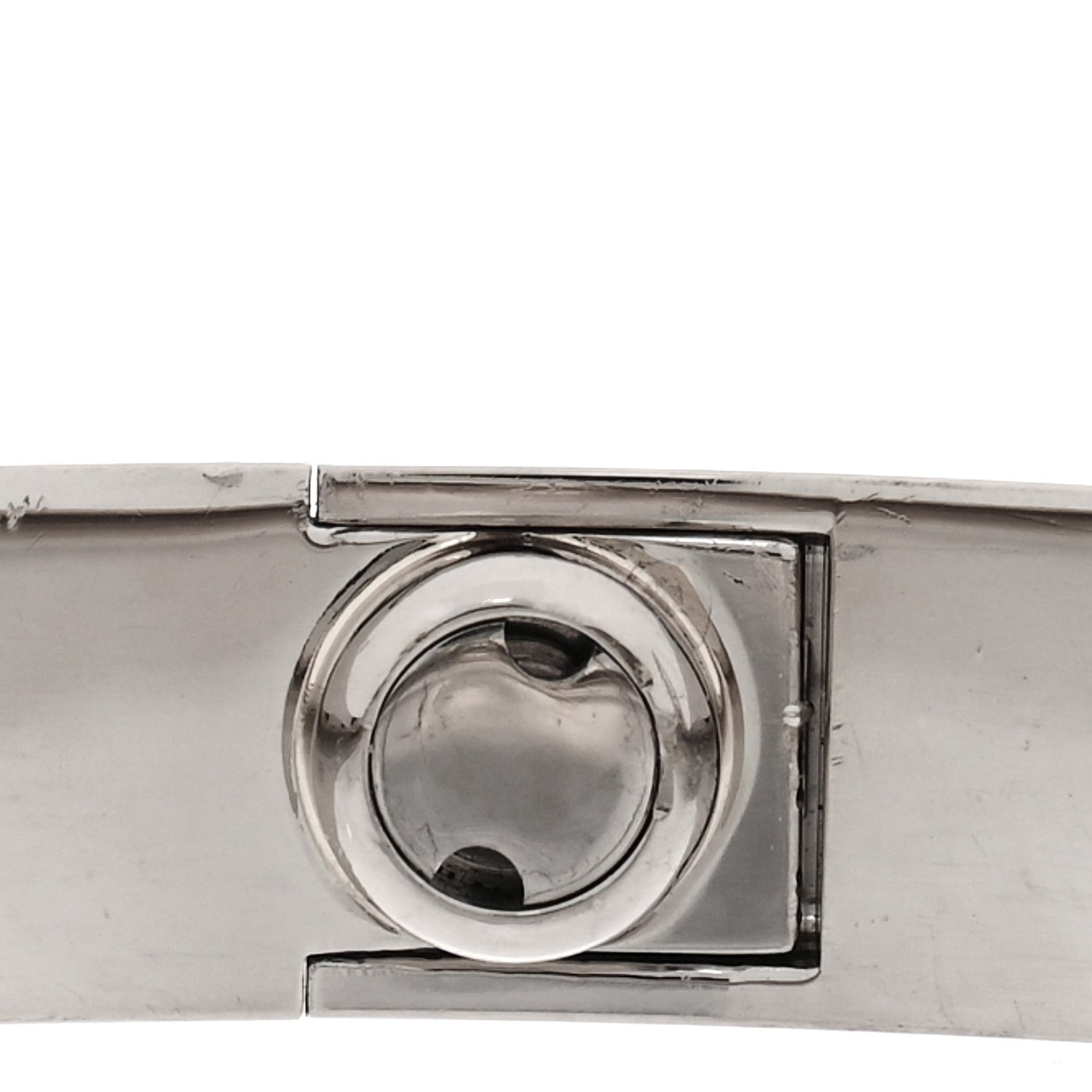 Cartier 18K White Gold LOVE Bracelet 19 6 of 7