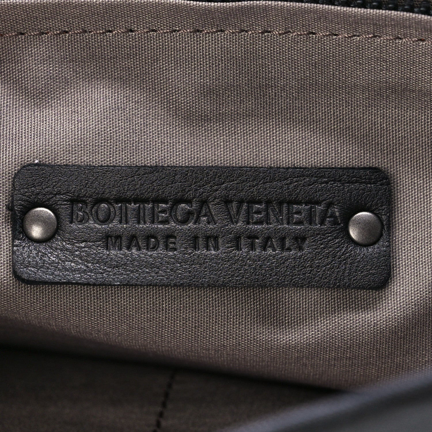 Bottega Veneta Canvas Calfskin Intrecciato Messenger Black 6 of 12