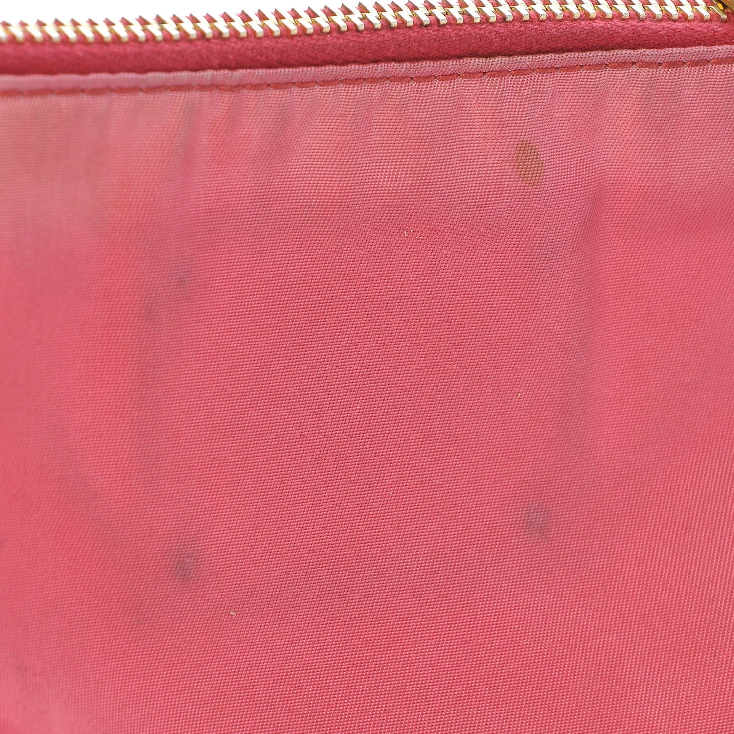Prada Tessuto Nylon Saffiano Logo Crossbody Bag Fuxia 9 of 13