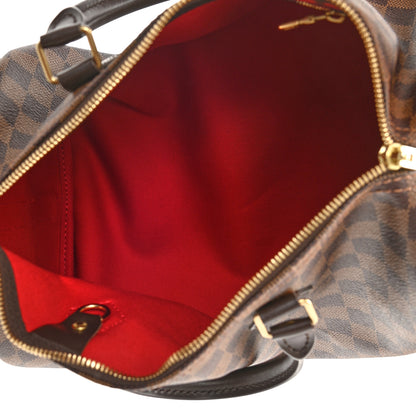 Louis Vuitton Damier Ebene Speedy Bandouliere 30 5 of 8