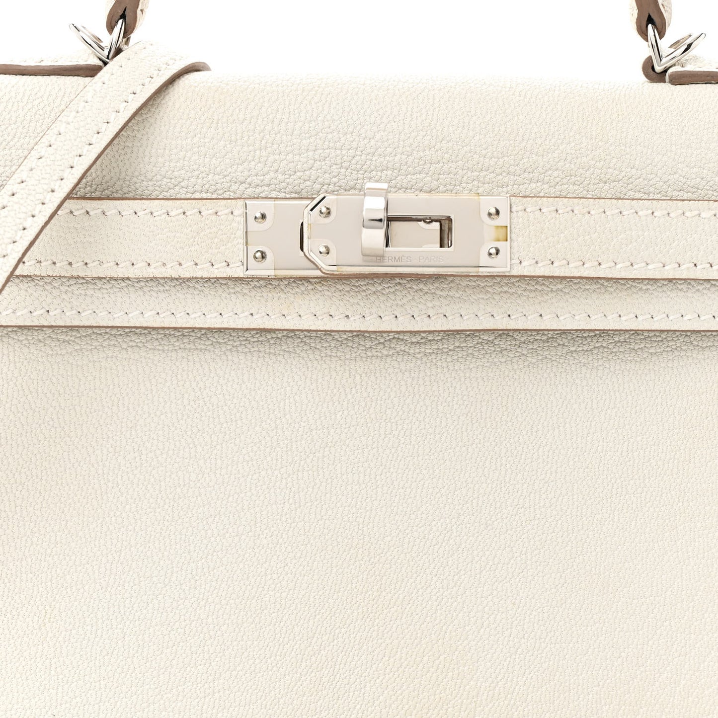 Chevre Mysore Mini Kelly Sellier 20 Mushroom