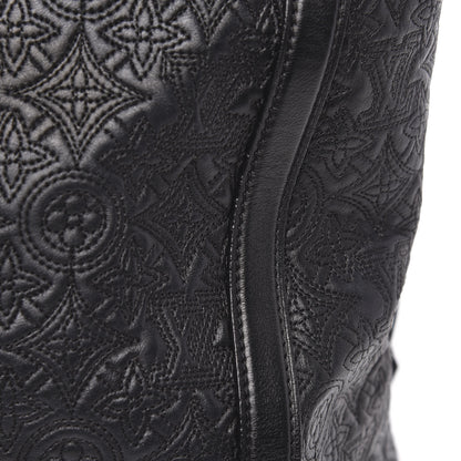 Louis Vuitton Monogram Lambskin Antheia Ixia MM Black 10 of 14