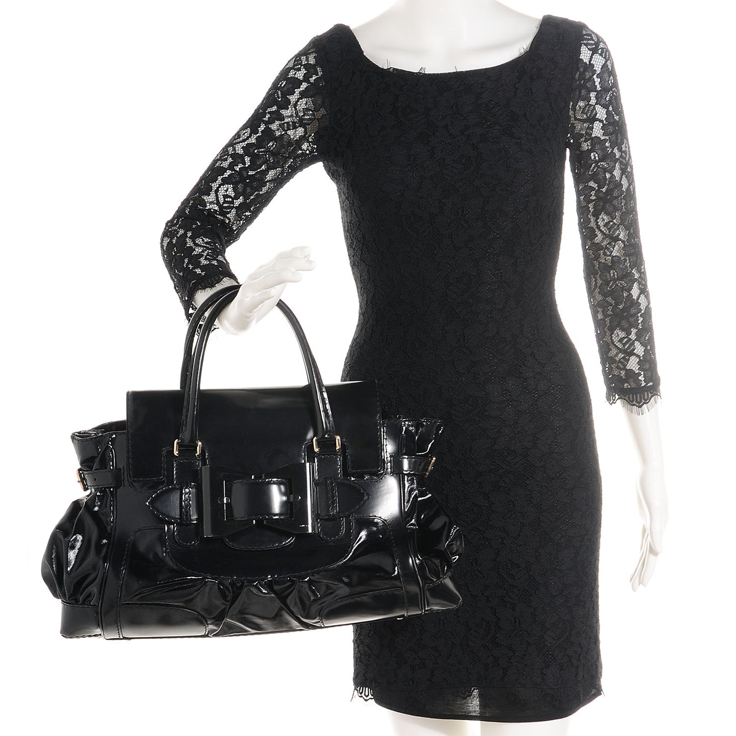 Dialux Large Queen Tote Black