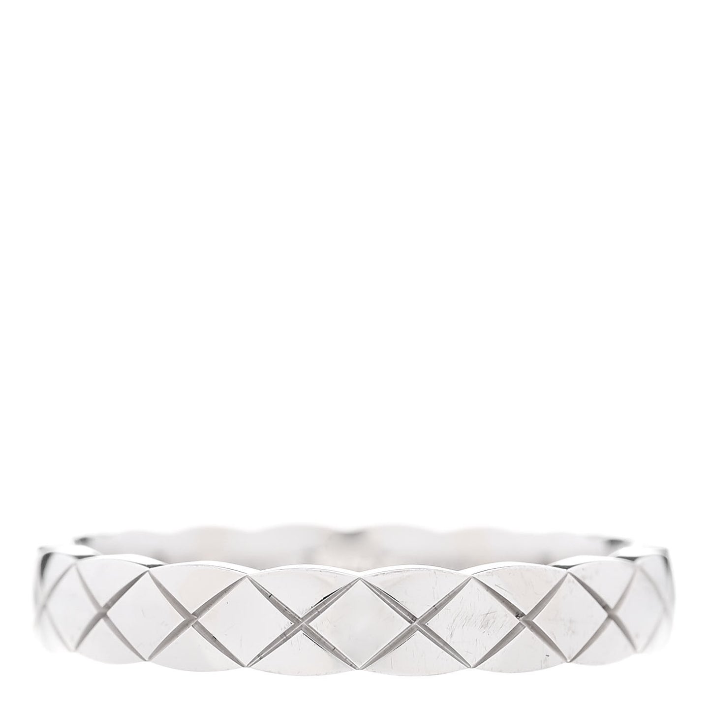 18K White Gold Mini Coco Crush Ring 52 6