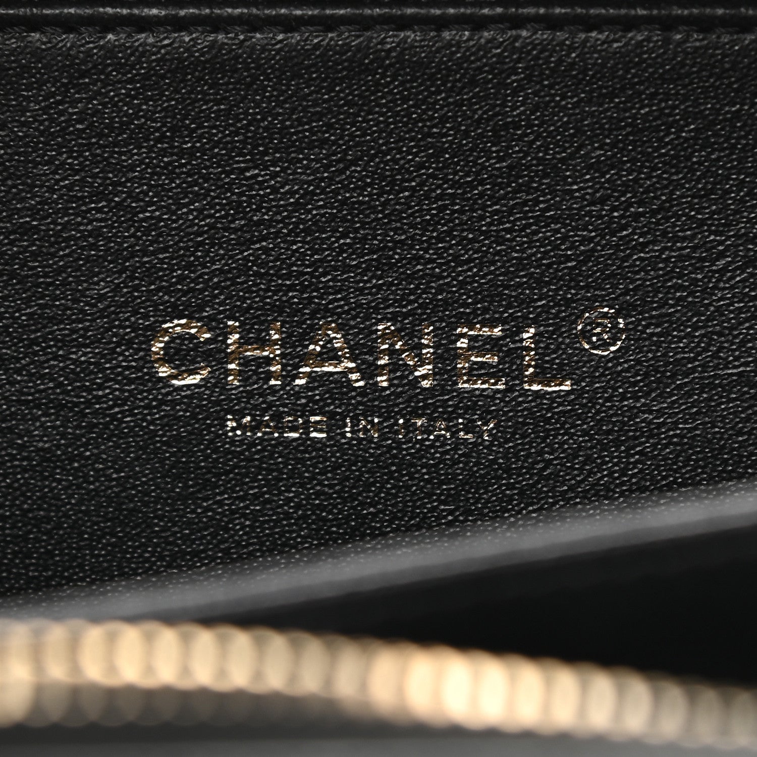 Chanel Caviar Quilted Small CC Filigree Vanity Case Black 6 of 9