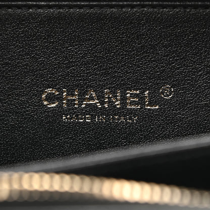 Chanel Caviar Quilted Small CC Filigree Vanity Case Black 6 of 9