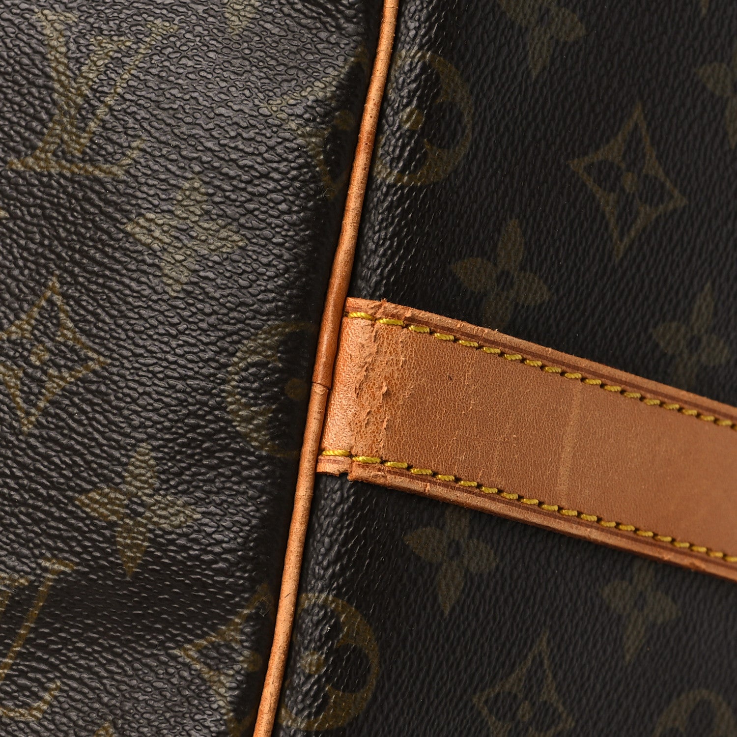 Louis Vuitton Monogram Keepall Bandouliere 55 14 of 17