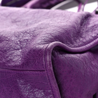 Balenciaga Agneau Classic Hardware City Dark Violet 8 of 14