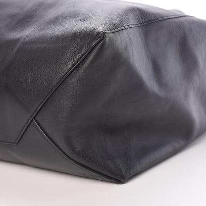Celine Grained Calfskin Horizontal Cabas Black 8 of 9