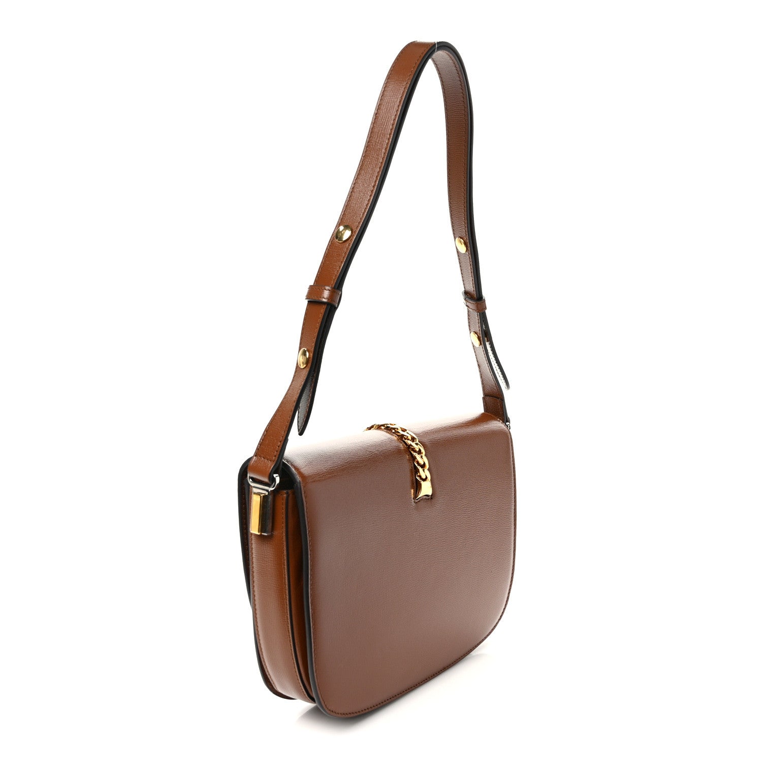 Gucci Azalea Calfskin Small Sylvie 1969 Flap Messenger Bag Cuir 3 of 9