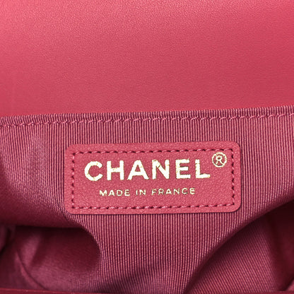 Chanel Calfskin Quilted Medium Boy Flap Pink 6 of 15