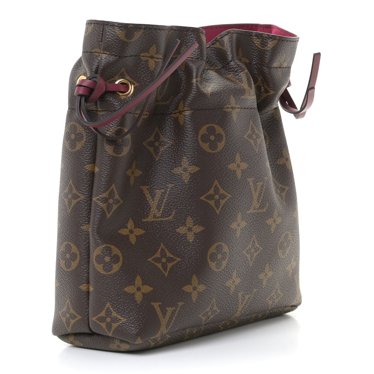 Louis Vuitton Monogram Pouch Noe Fuchsia 2 of 8