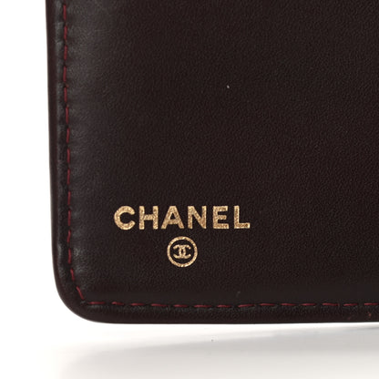 Chanel Caviar Quilted Yen Wallet Black 6 of 10
