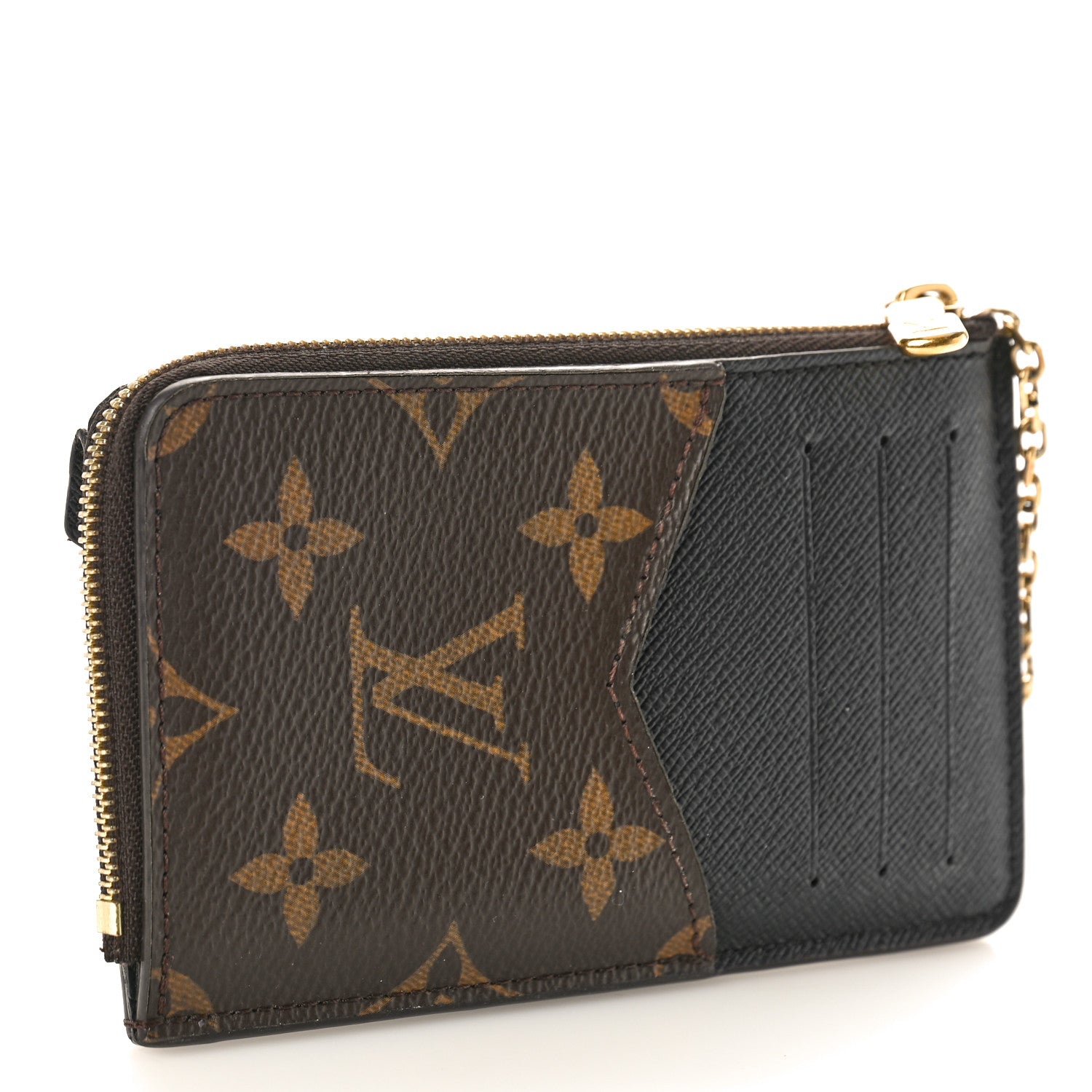 Louis Vuitton Monogram Recto Verso Card Holder Black 3 of 10