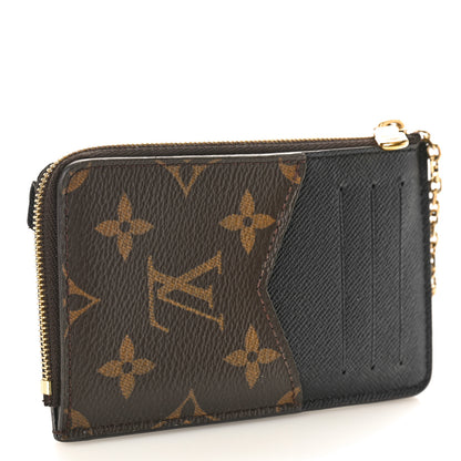 Louis Vuitton Monogram Recto Verso Card Holder Black 3 of 10