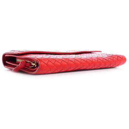 Bottega Veneta Nappa Intrecciato Continental Flap Wallet 4 of 8