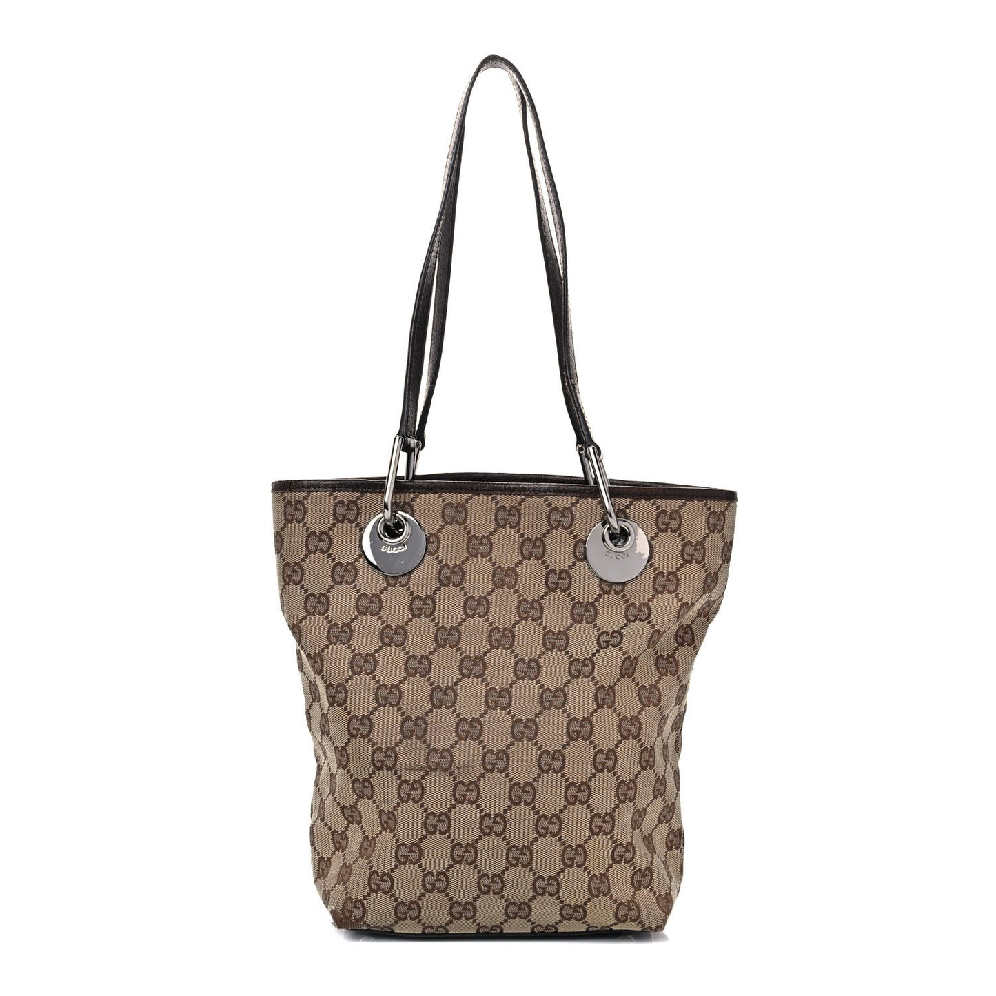 Monogram Small Eclipse Tote Brown