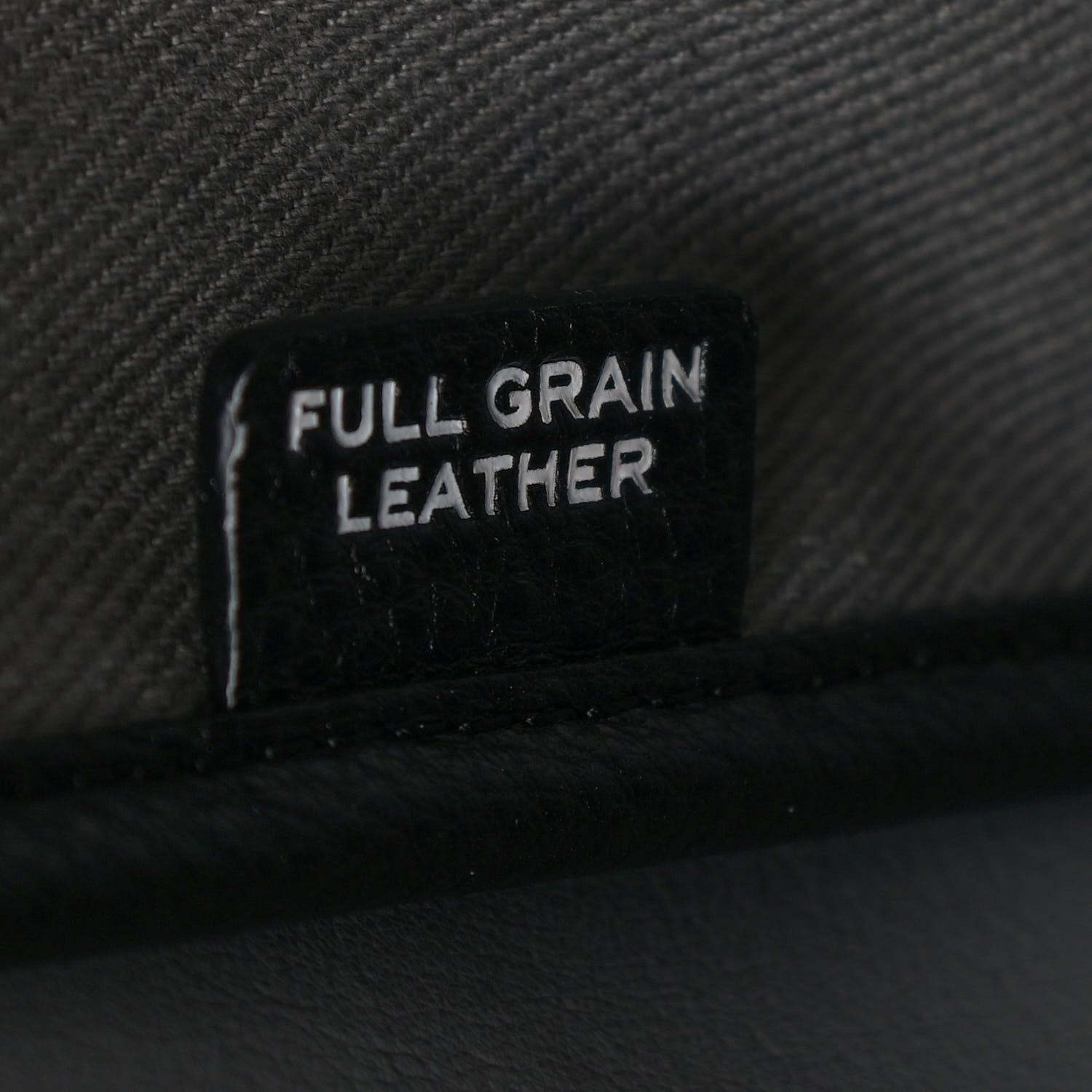 Marc Jacobs Grained Calfskin Medium The Tote Bag Black 7 of 13