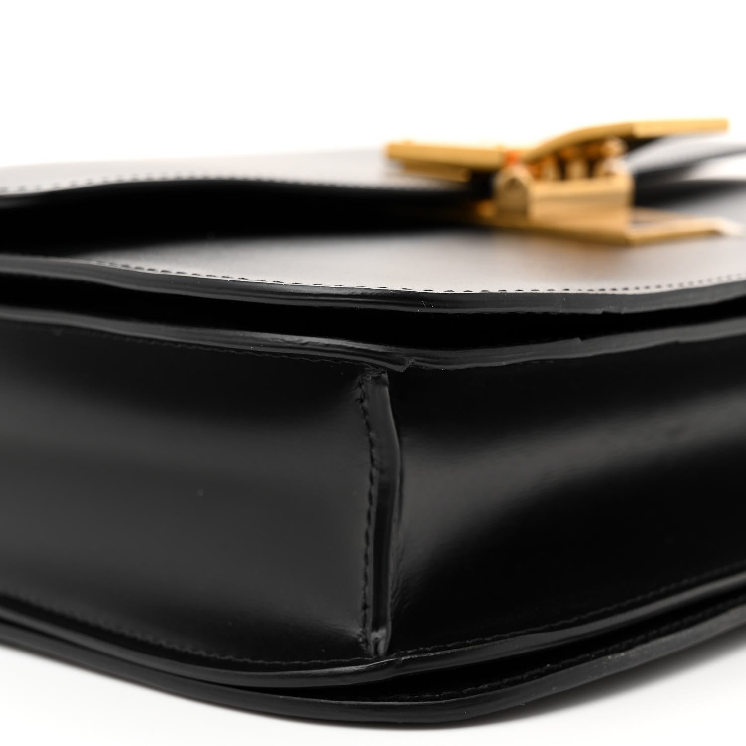 Celine Box Calfskin Medium Classic Box Flap Bag Black 9 of 12