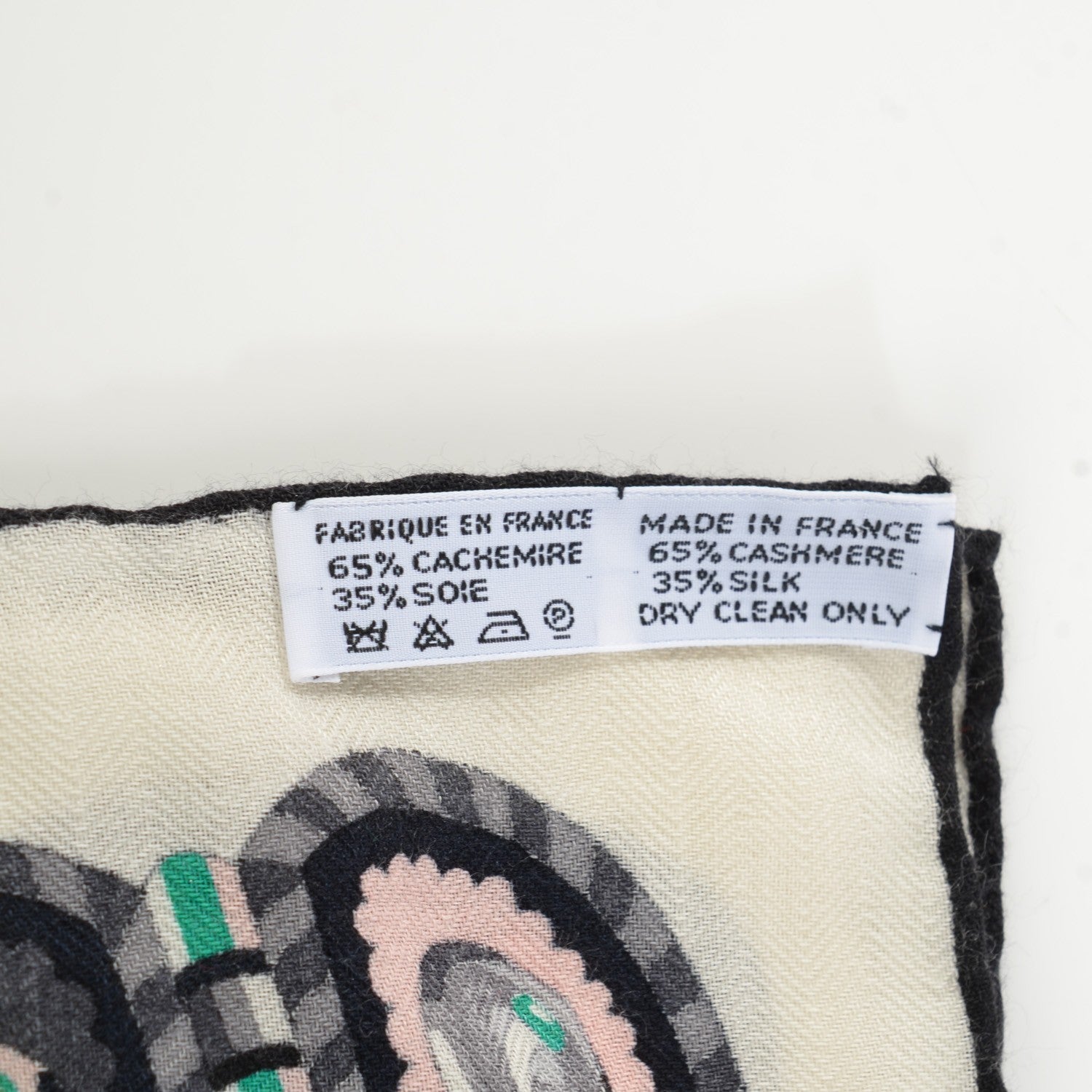Hermes Cashmere Silk Sous L Egide de Mars Shawl 140 4 of 7