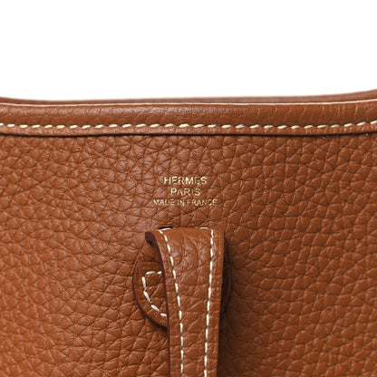 Hermes Taurillon Clemence Evelyne TPM Gold 6 of 14