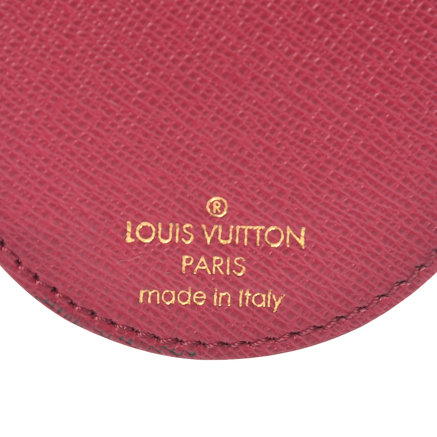 Louis Vuitton Monogram Illustre Multi V Bag Charm Key Ring Fuchsia 3 of 3