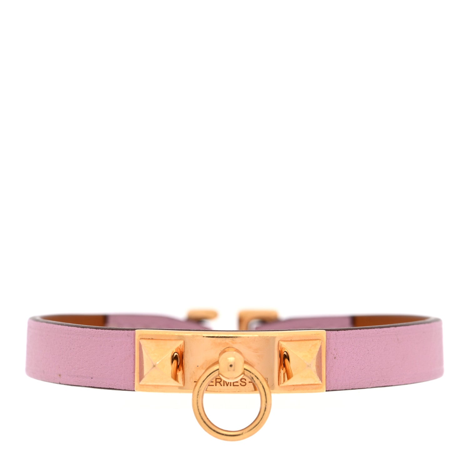 Hermes Swift Mini Rivale Bracelet T3 Mauve Sylvestre 1 of 5