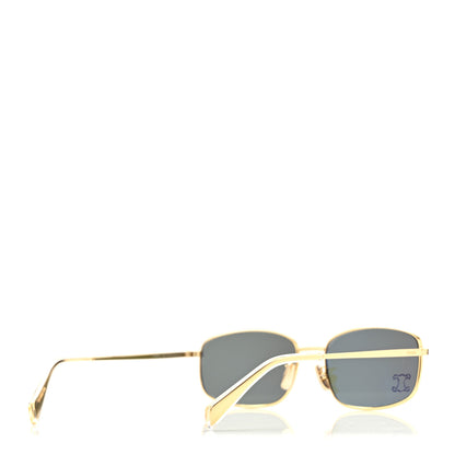 Celine Metal Rhinestone Sunglasses CL40285U Gold 4 of 7
