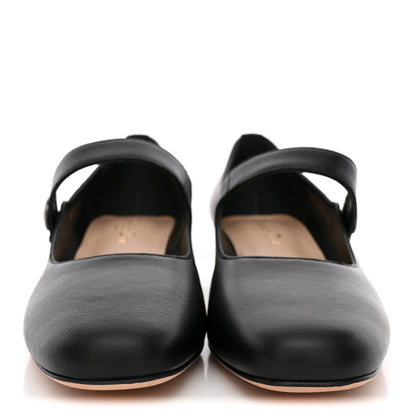 Christian Dior Brushed Calfskin Uniform 30mm Pumps 40 Black 3 of 10