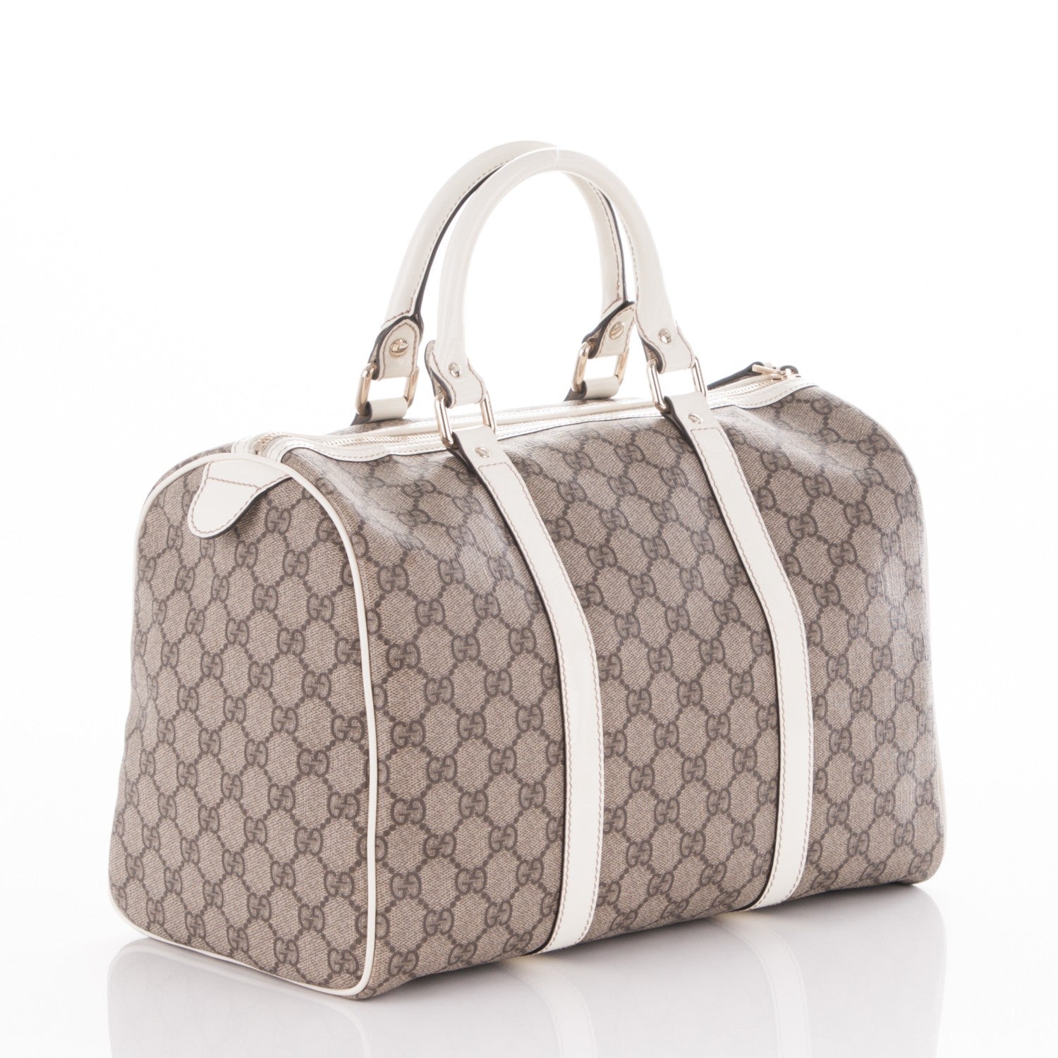 Gucci GG Plus Monogram Medium Joy Boston Off White 3 of 7