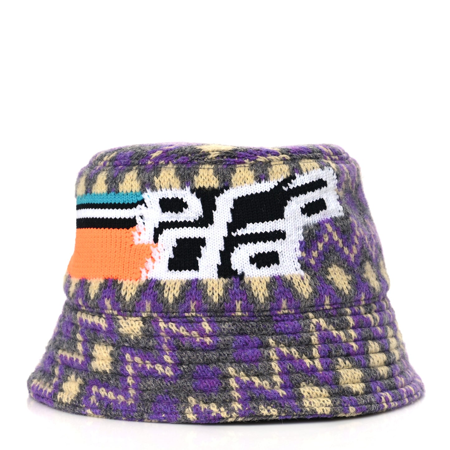 Shetland Chevron Racing Logo Womens Bucket Hat S Grigio