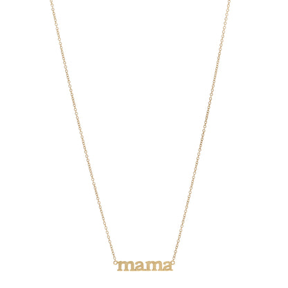 Jennifer Meyer 18K Yellow Gold Mama Necklace 1 of 4