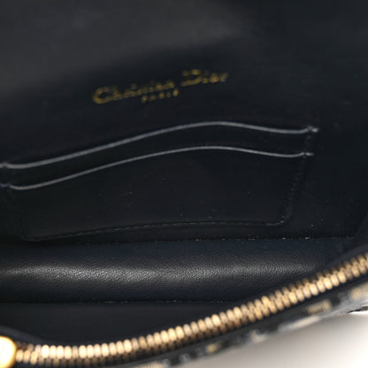 Christian Dior Oblique Saddle Belt Bag Blue 5 of 9
