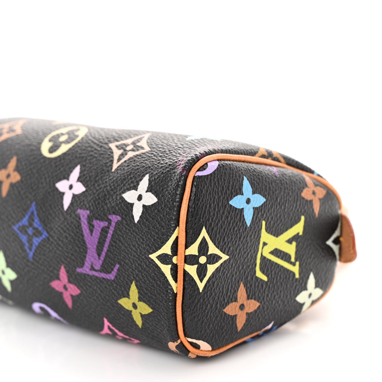 Louis Vuitton Monogram Multicolor Mini Sac HL Speedy Black 7 of 9