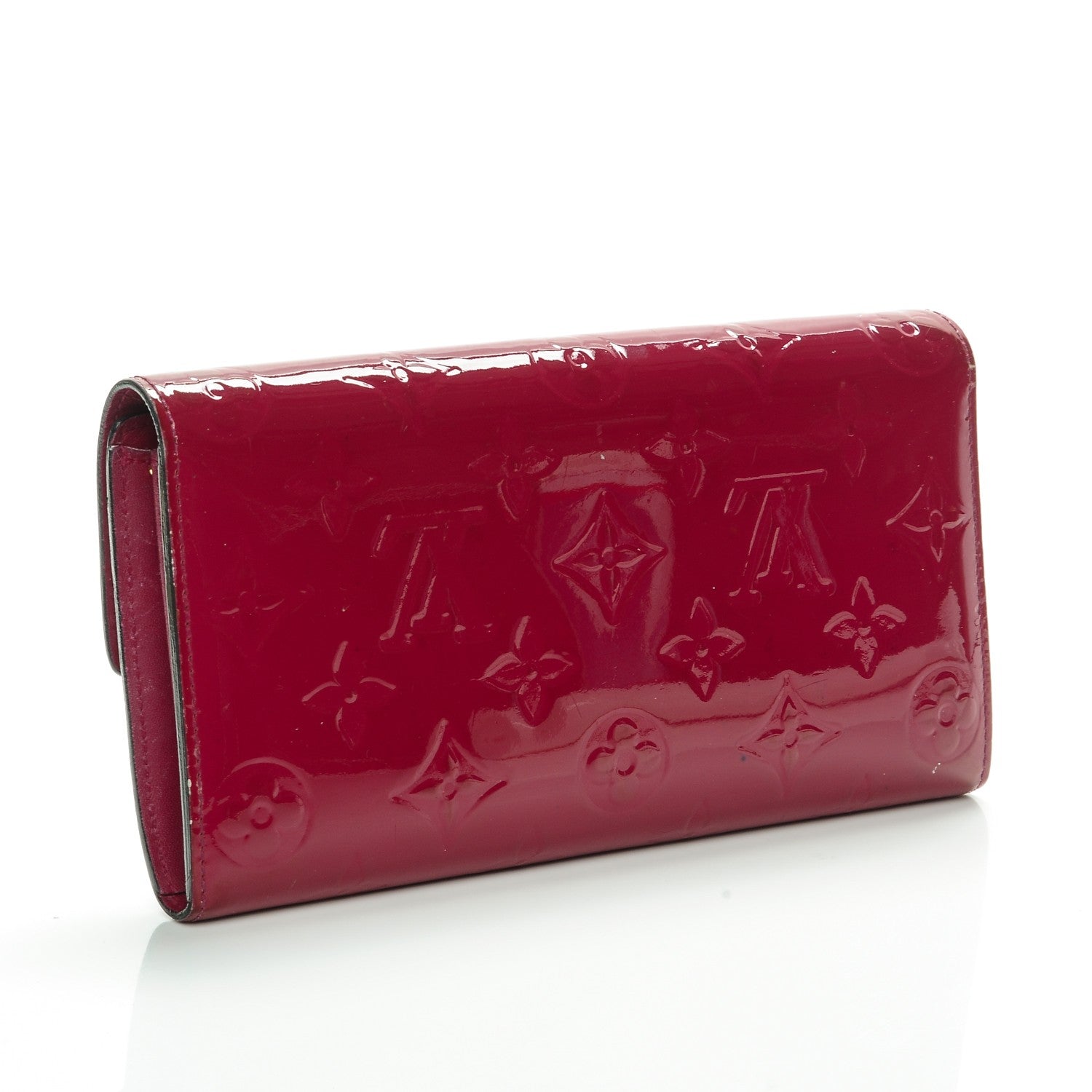 Louis Vuitton Vernis Sarah Wallet Rose Indien 3 of 16