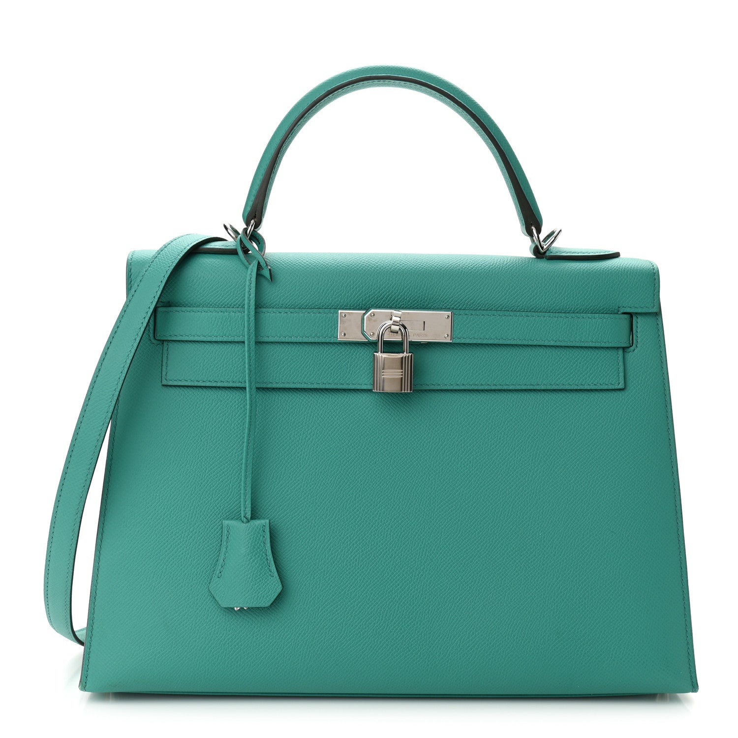 Hermes Epsom Kelly Sellier 32 Vert Verone 1 of 10
