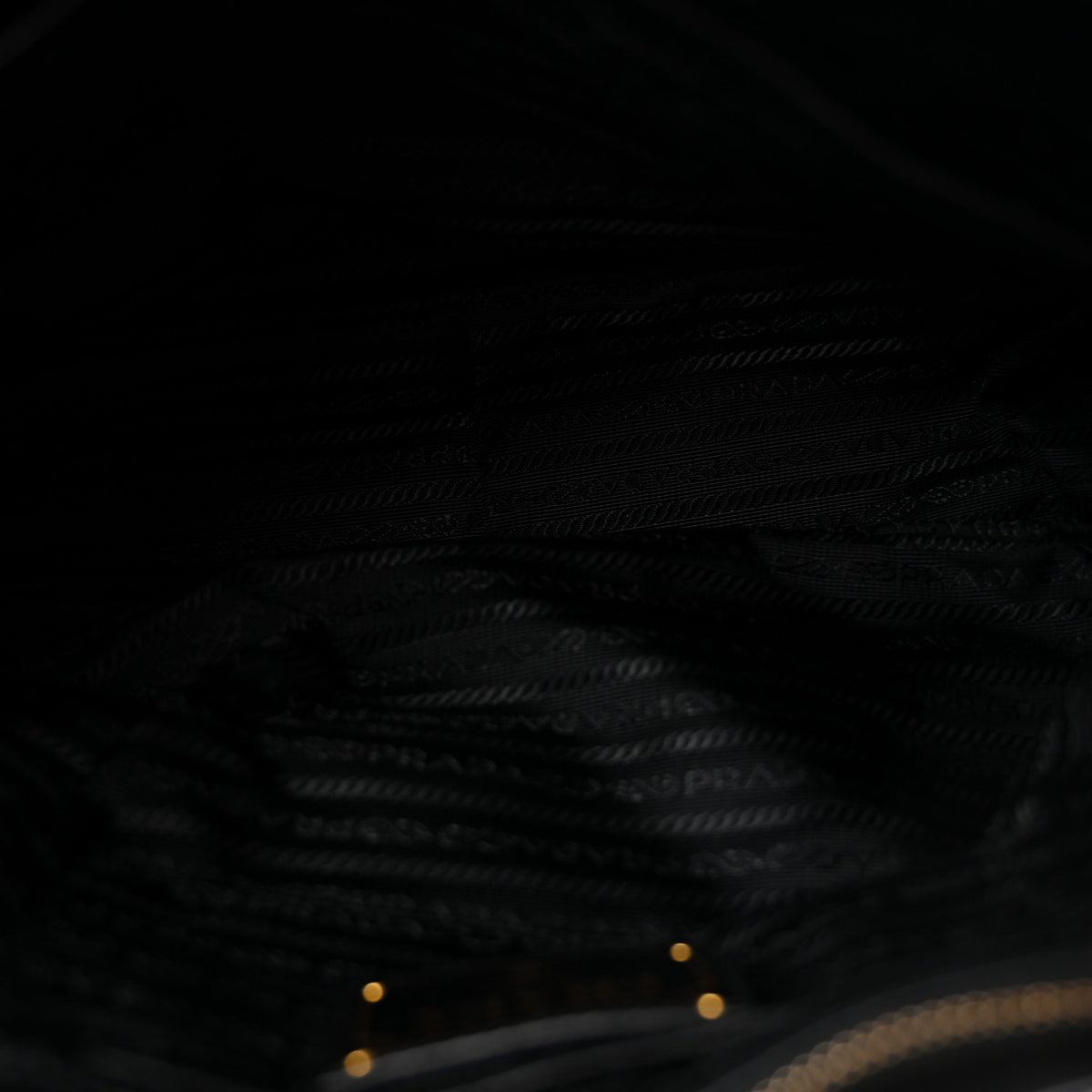Prada Nappa Gaufre Tote Black 5 of 13