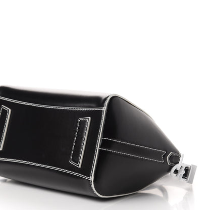 Givenchy Calfskin Contrast Topstitch Small Antigona Black White 9 of 10
