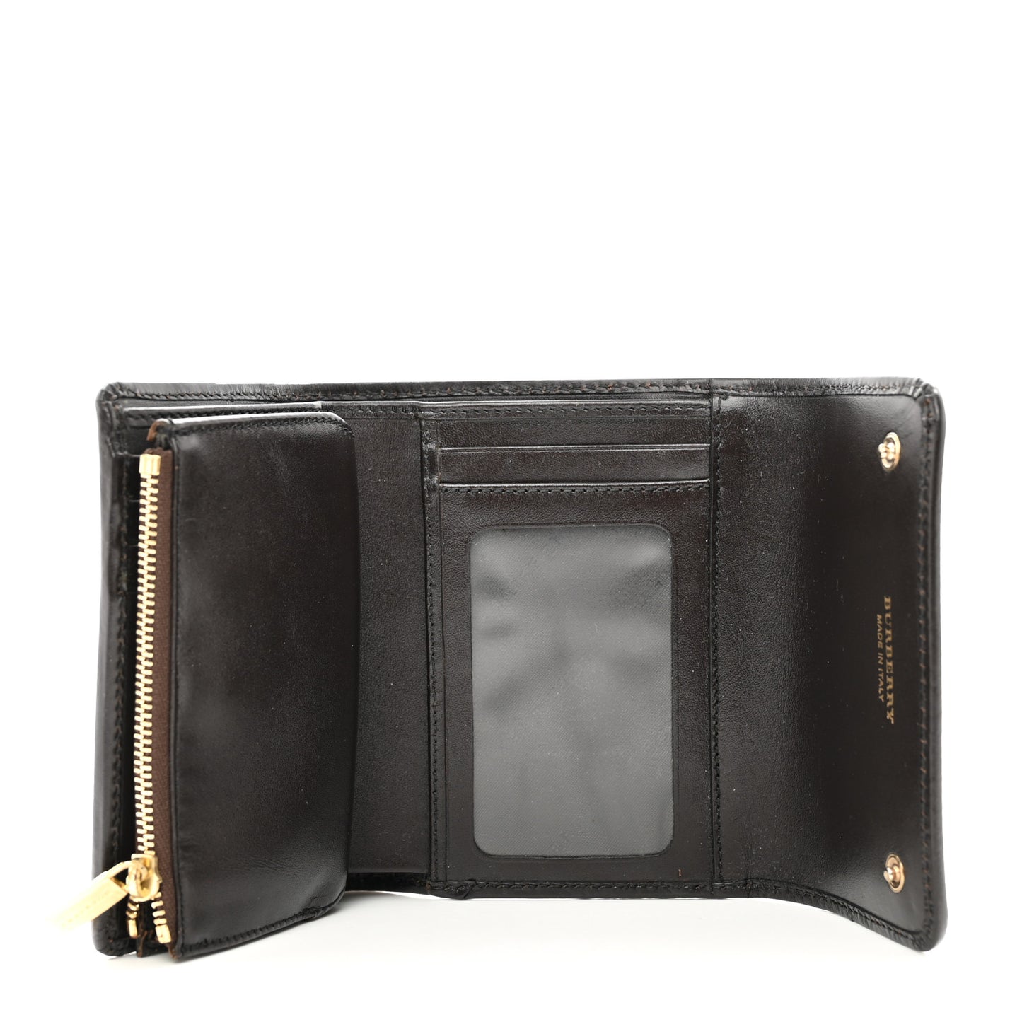 Haymarket Check Medium Leighton Wallet Chocolate