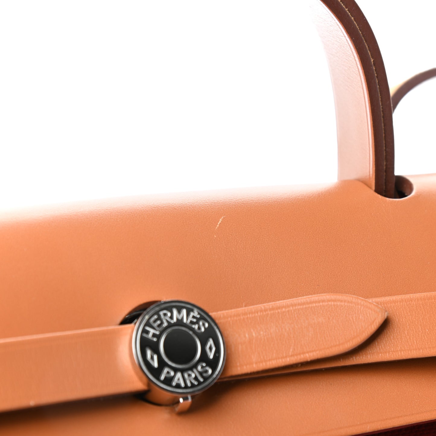 Vache Hunter Toile Herbag Zip 31 PM Rouge Tomate Natural