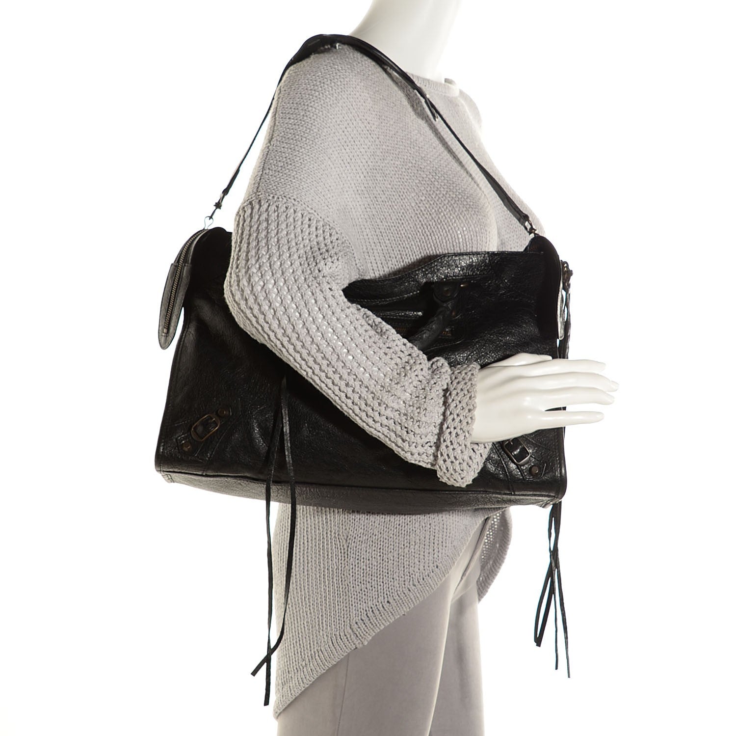 Balenciaga Agneau Classic Hardware City Black 2 of 12