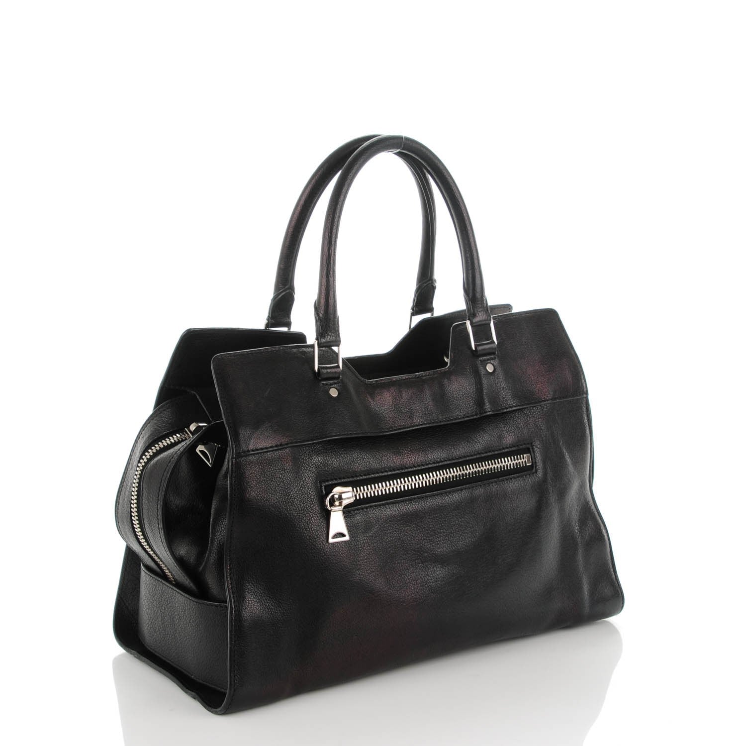 Proenza Schouler Buffalo Small PS13 Satchel Black 4 of 9