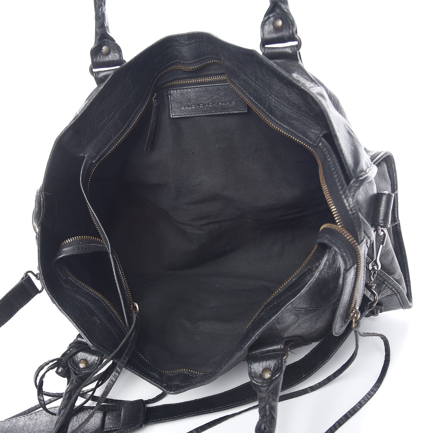 Balenciaga Agneau Classic Hardware Part Time Black 5 of 13