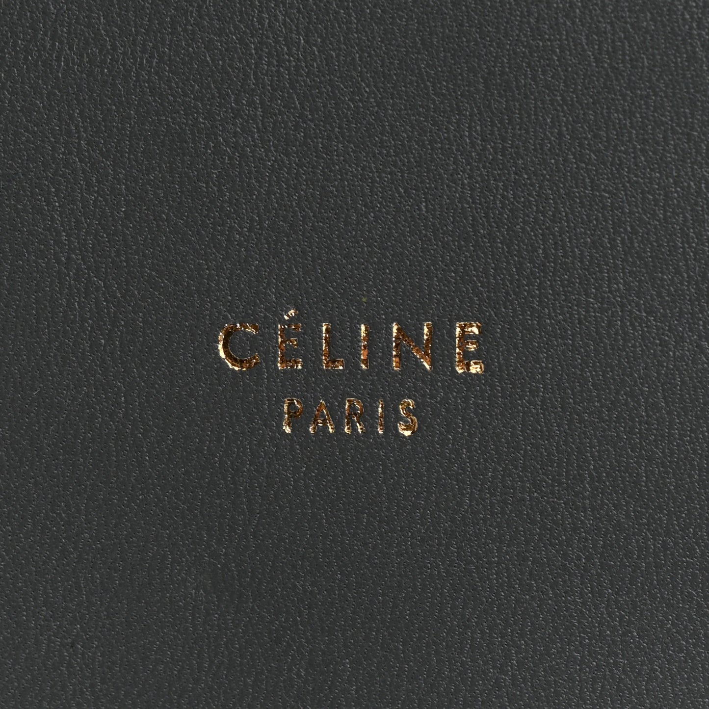 Calfskin Vertical Clasp Cabas Grey