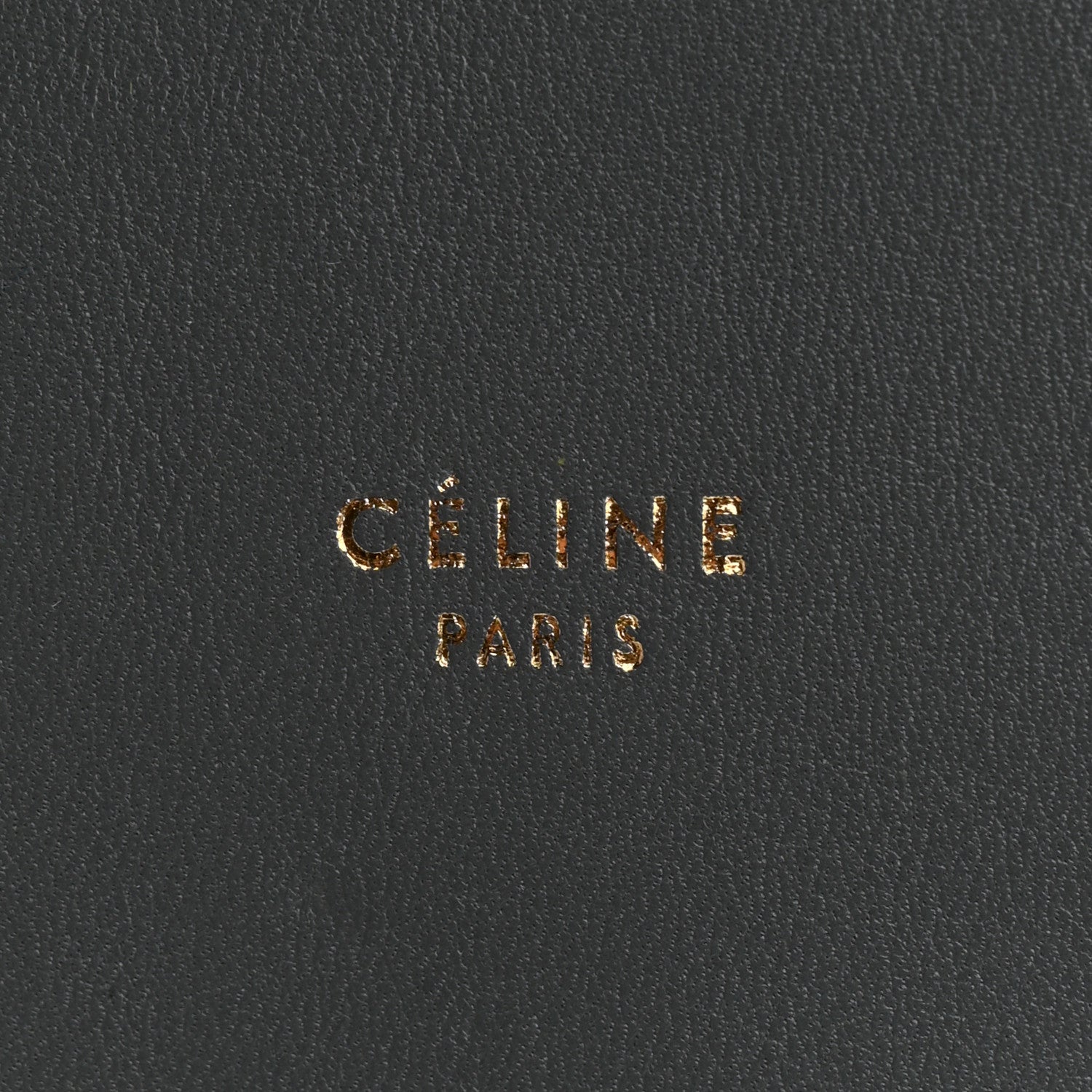 Celine Calfskin Vertical Clasp Cabas Grey 6 of 11
