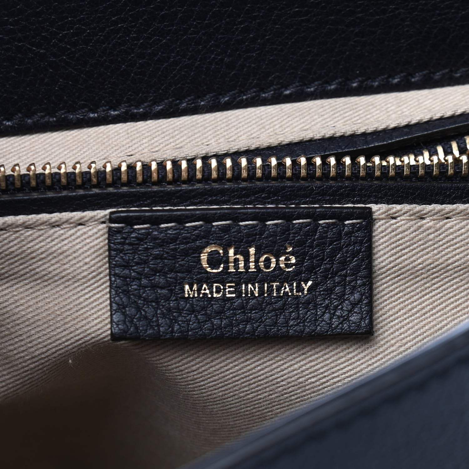 Chloe Suede Calfskin Small Faye Backpack Black 5 of 8