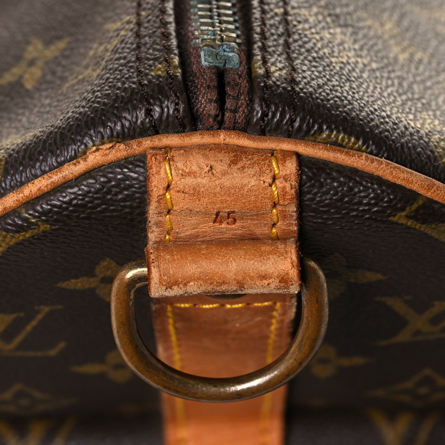 Louis Vuitton Monogram Keepall Bandouliere 45 9 of 39