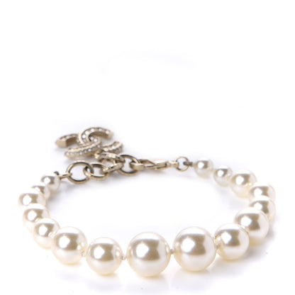 Chanel Pearl CC Bracelet Gold 3 of 5